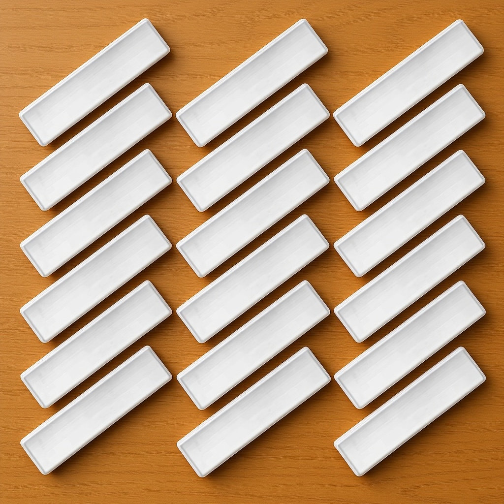 25Pcs Transparent Adhesive Lab - Index Card Holder recension och pris